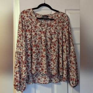 Boho floral top from Portugal
